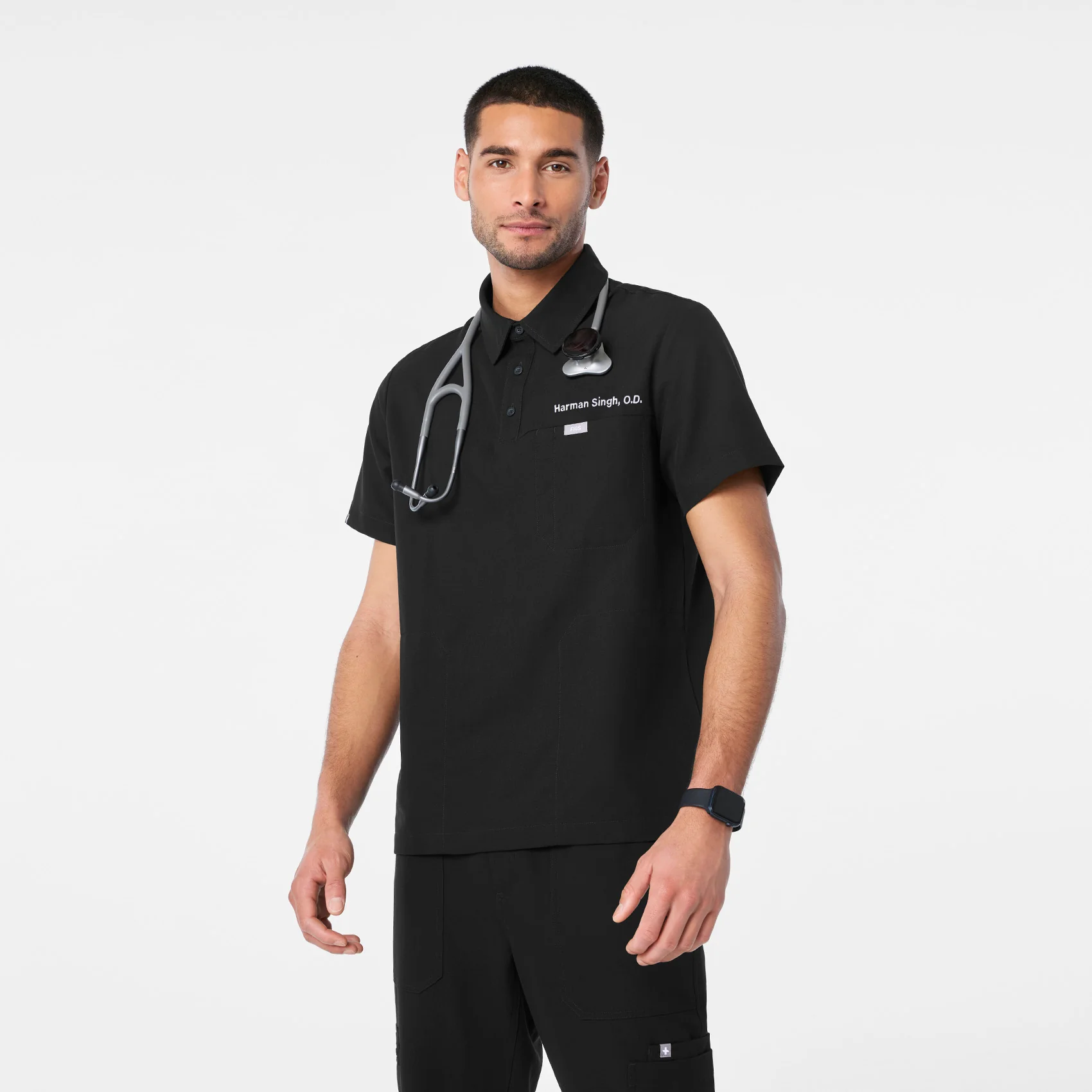 Eugene Polo Scrub Top
