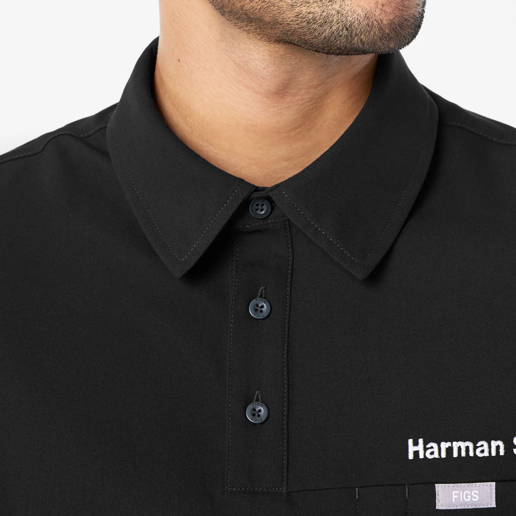 Eugene Polo Scrub Top - Image 3
