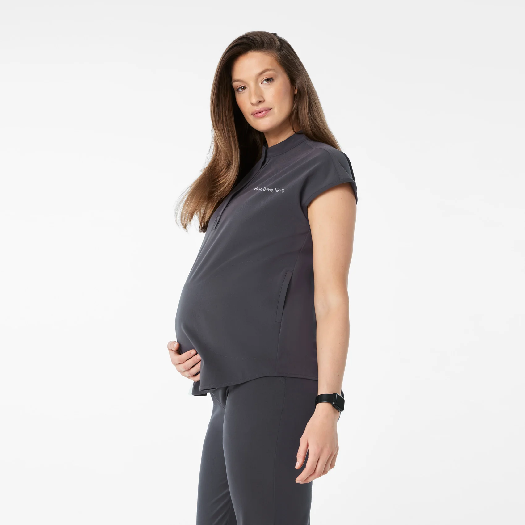 Rafaela Maternity Scrub Top - Image 3